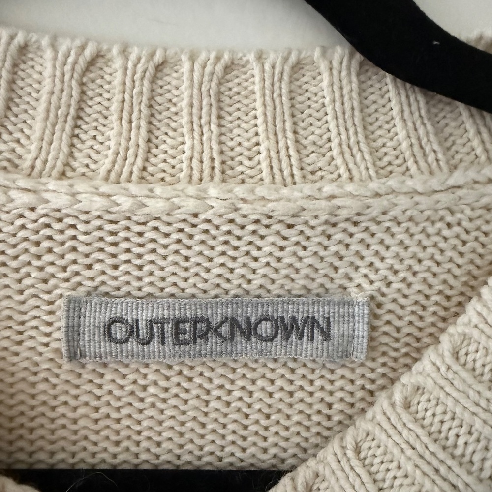 Outerknown Cotton Lightweight Pullover Sweater Bo… - image 2